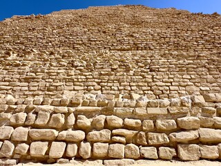 Stätte von Sakkara mit Stufenpyramide und Gräber in Memphis (Ägypten)