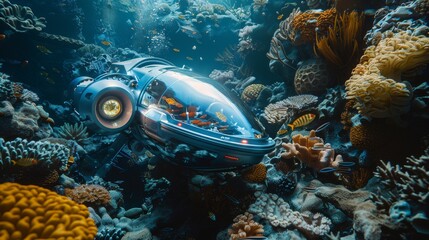 Explore the wonders of the deep sea with our state-of-the-art submarine. Equipped with the latest safety features.