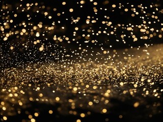 golden christmas background