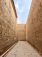 Tempel von Edfu in Edfu (Ägypten)