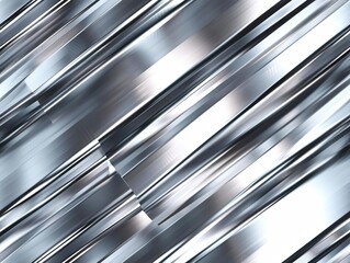 A silver metal background with lines.