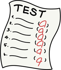 시험지