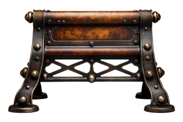 Iron Stand isolated on transparent background.