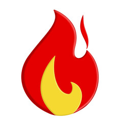 fire icons. Flame design of different shapes. Bonfire images