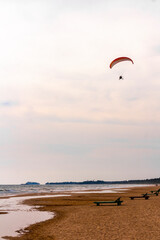 Tropical nature sand water waves fun Bentota Beach Sri Lanka.