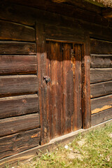 old wooden door