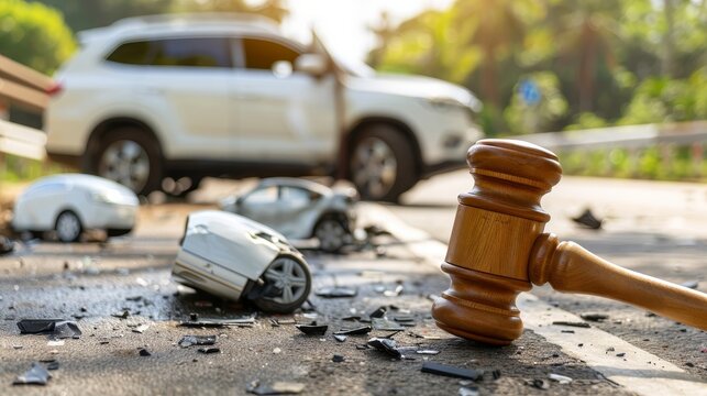Legal proceedings for insurance coverage after car accident involving judges vehicle