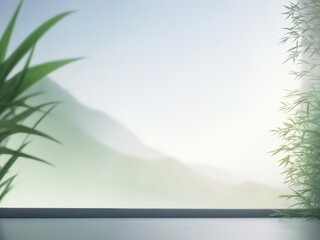 landscape with bamboo