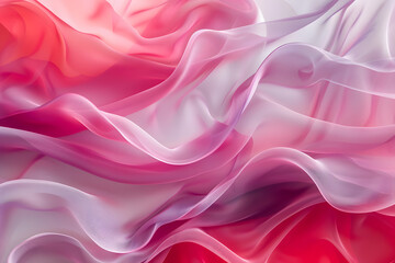 Fototapeta premium Vibrant Red and Pink Abstract Swirls