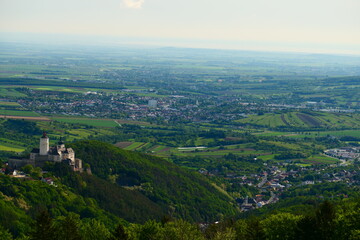 Obraz premium Blick ins Burgenland, Forchtenstein, Wulkatal