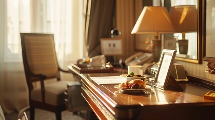 Room Service Bliss: Delightful Dining in Luxurious Surroundings