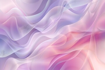 Obraz premium An abstract image featuring a wavy, swirling pattern in a colorful spectrum that includes shades of purple, pink, and blue.