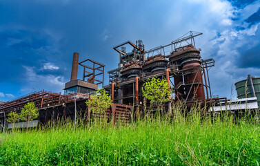 Hochofen Stahlwerk Phoenix West Dortmund