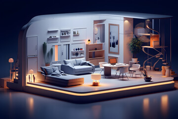 modern interior in a freaky way, basic modern contemporary interior design, interior the moedrn style, vintage modern contemporary Design