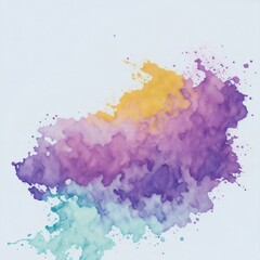 Artistic abstract watercolor painting stroke beautyfull design.