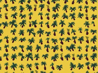 seamless pattern with flowers