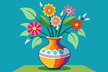 flowers in vase