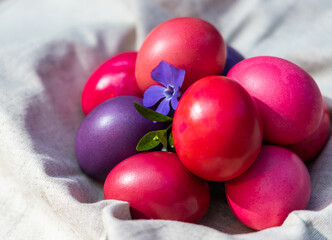 Vibrant Easter Egg Medley in a Bowl