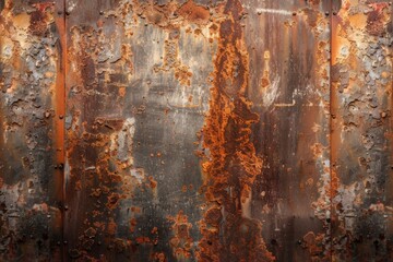 rusty textured grunge background texture. old metallic backdrop. 