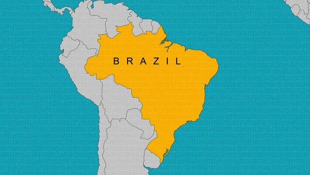 map of Brazil