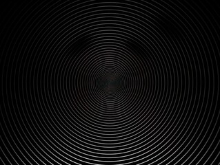 Black concentric gradient circle line pattern vector illustration for background, graphic, element, poster blank copyspace for design text photo website web 