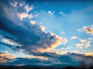 sun and clouds