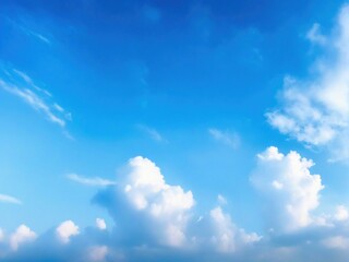 Fototapeta premium blue sky with clouds