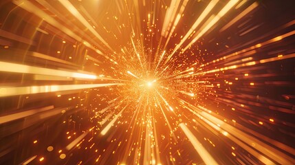 Neon power futuristic energy tunnel wallpaper background