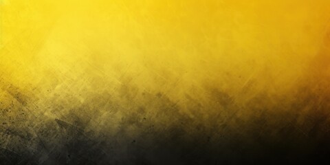 Black white yellow template empty space color gradient rough abstract background shine bright light and glow grainy noise grungy texture blank 