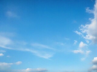 Obraz premium blue sky with clouds