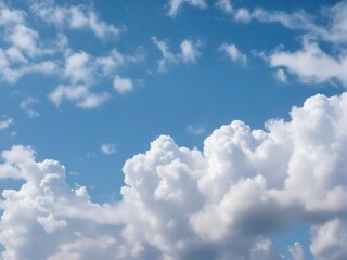 Fototapeta premium blue sky with clouds