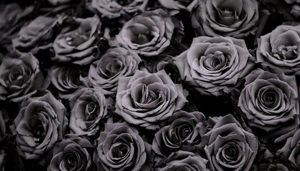 dark gothic roses flower background