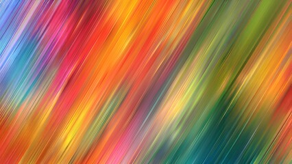 Abstract colorful diagonal stripes background with vibrant rainbow colors