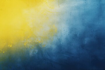 Blue white yellow template empty space color gradient rough abstract background shine bright light and glow grainy noise grungy texture blank 