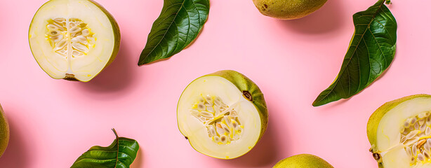 Guava is a common tropical fruit cultivated in many tropical and subtropical regions.
