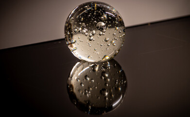 Glass sphere ball