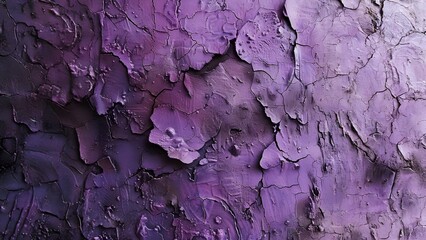 Obraz premium Abstract purple cracked paint texture background