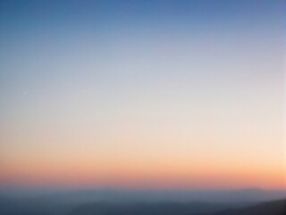 Obraz premium sunrise in the mountains