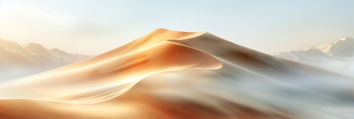 dunes in the desert background