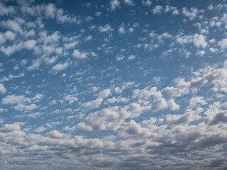 Obraz premium blue sky with clouds