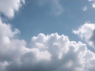 blue sky with clouds