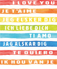 Obraz premium I Love You