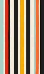 Retro stripes , generated with ai