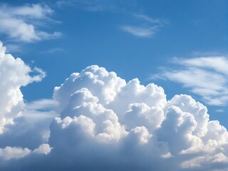 Naklejka premium clouds in the sky