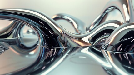 Abstract chrome Y2K fluid background. Grey liquid titanium surface metal futuristic texture.Mental health chromemorphism  modern aesthetic. Trendy  Brutalism