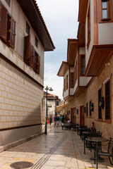 Streets of Antalya on a sunny day