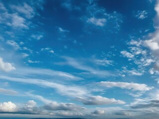 Fototapeta premium blue sky with clouds