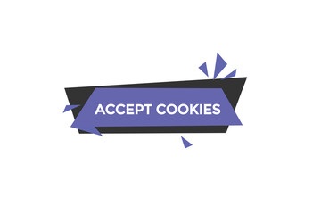 new website accept cookies, click button learn stay stay tuned, level, sign, speech, bubble  banner modern, symbol,  click,