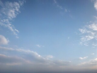 Obraz premium blue sky with clouds