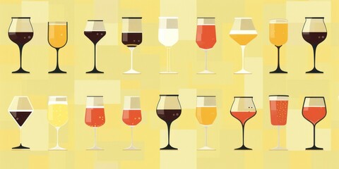 A Symphony of Wine Glasses